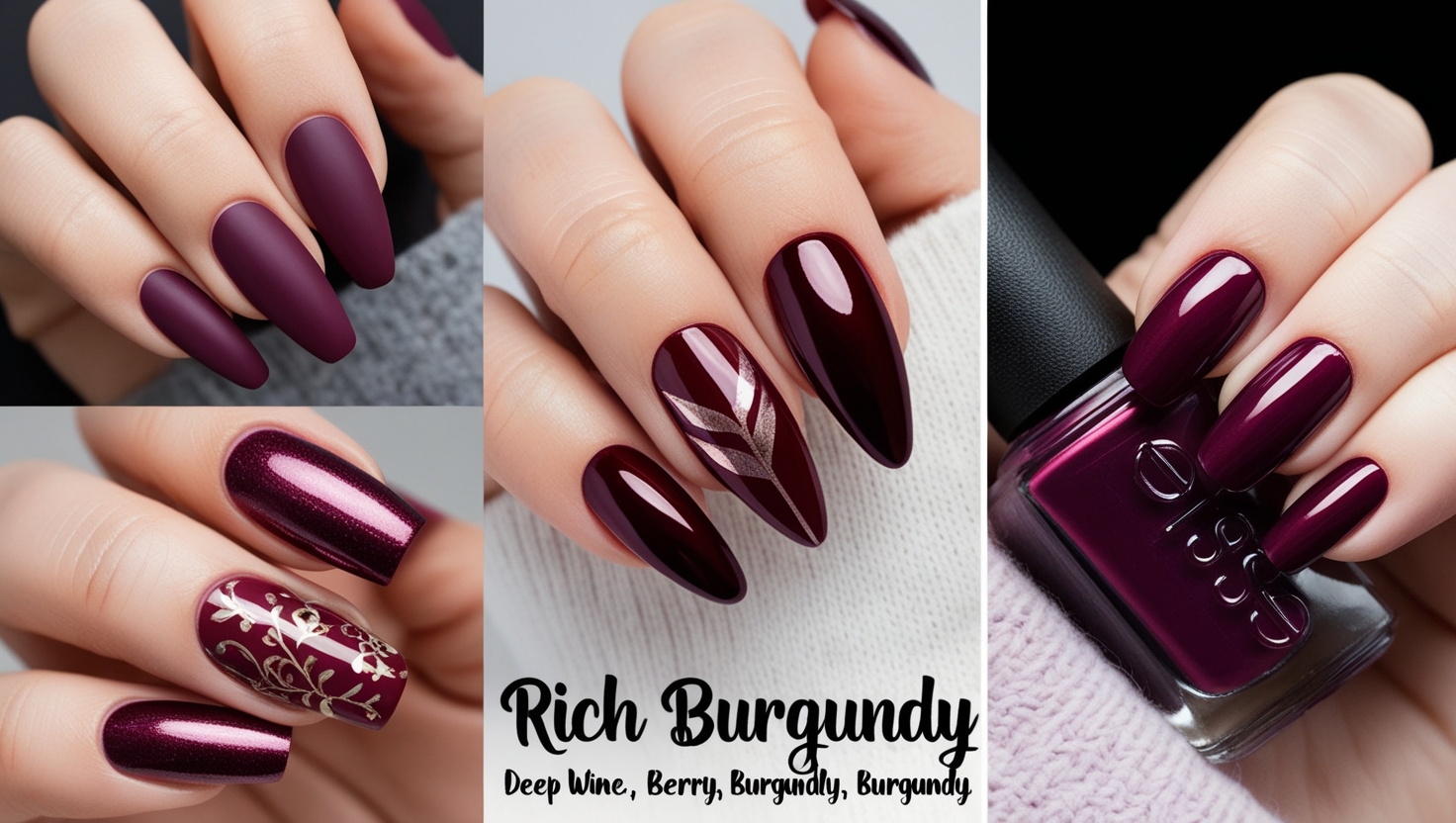 Rich Burgundy