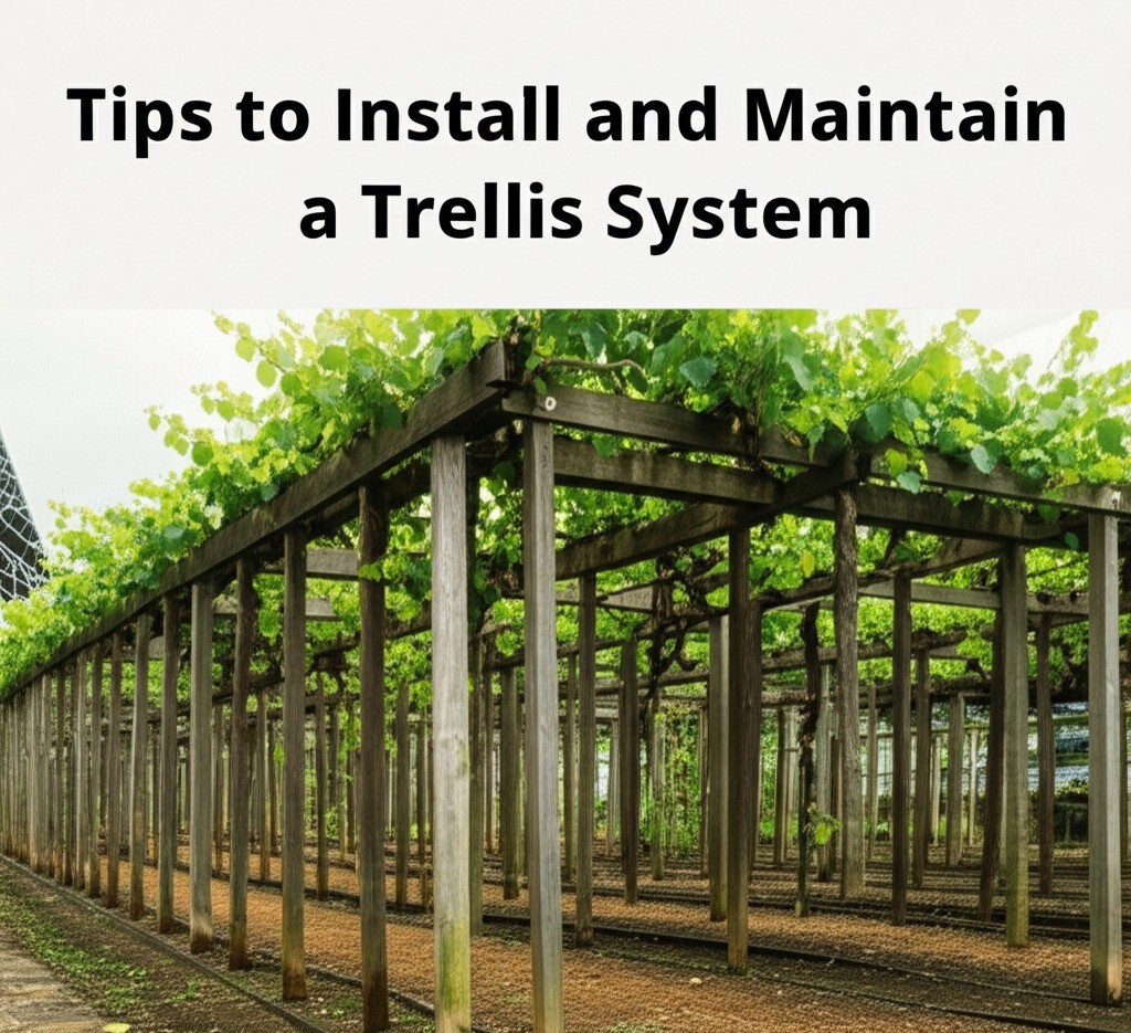 Tips to Install and Maintain a Trellis System