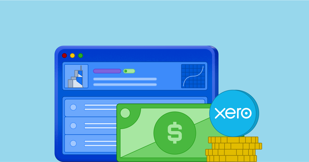 Image representing financial workflow automation with Xero integration in facility management