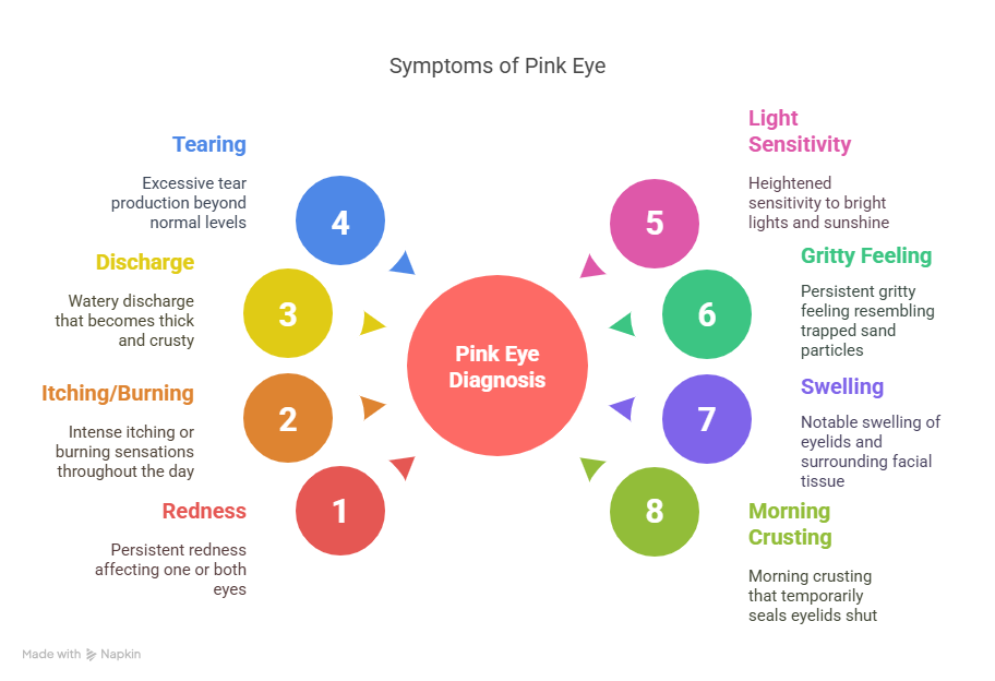 What is Commonly Misdiagnosed as pink eye: Causes and Differences