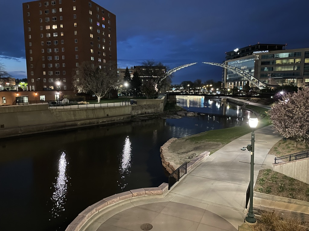 Sioux Falls at night