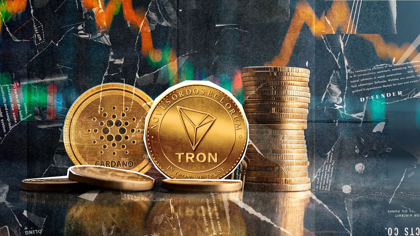 cardano, tron, ada, trx, cripto, crypto, criptovalute
