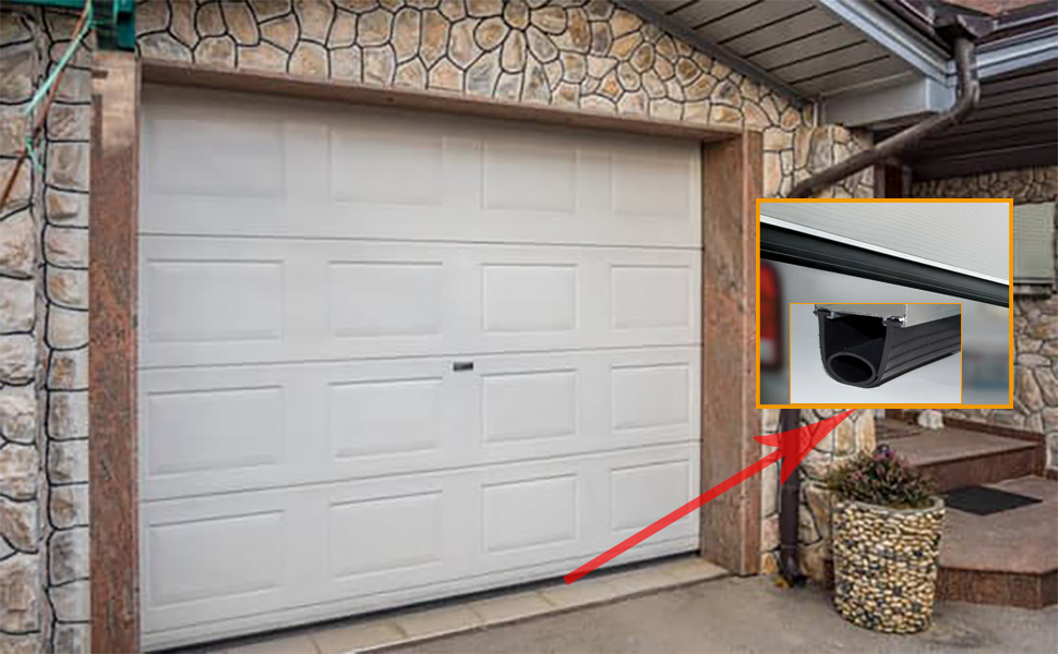 how to install weather stripping on a garage door