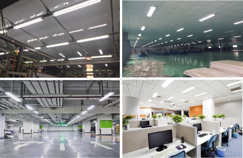 Ứng dụng đèn tuýp LED đôi