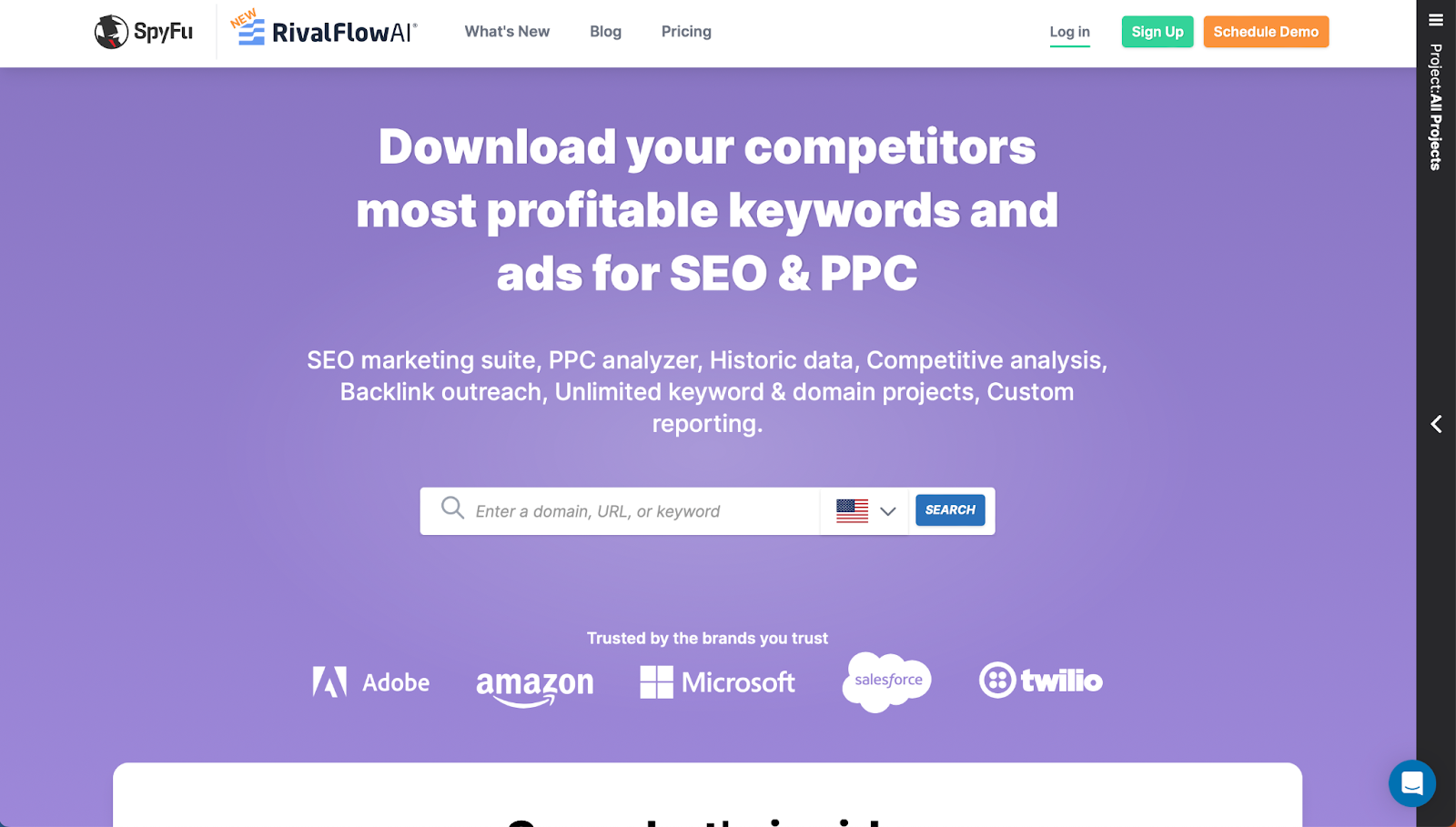 SpyFu - Affordable SEO Tools