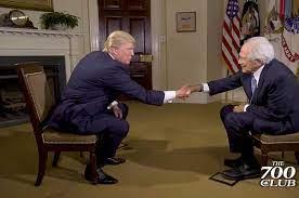 EXCLUSIVE interview with President Donald Trump | ICYMI: Watch the full  interview with Pat Robertson & President Donald J. Trump. | By The 700  ClubFacebook