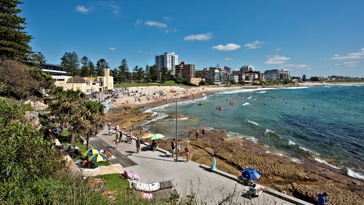 The Cronulla Esplanade