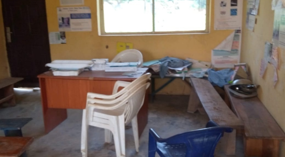 Clinic in Gawu, Kuje Area Council of the FCT.