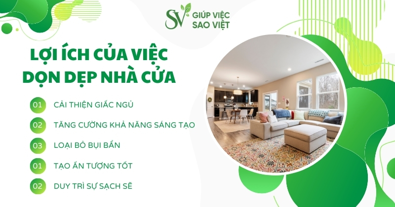 Mẹo dọn dẹp nhà ở sạch sẽ, gọn gàng, nhanh chóng nhất 2