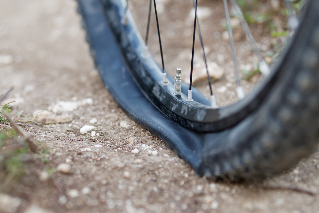 Avoid Riding with a Flat &amp; Low Air Pressure