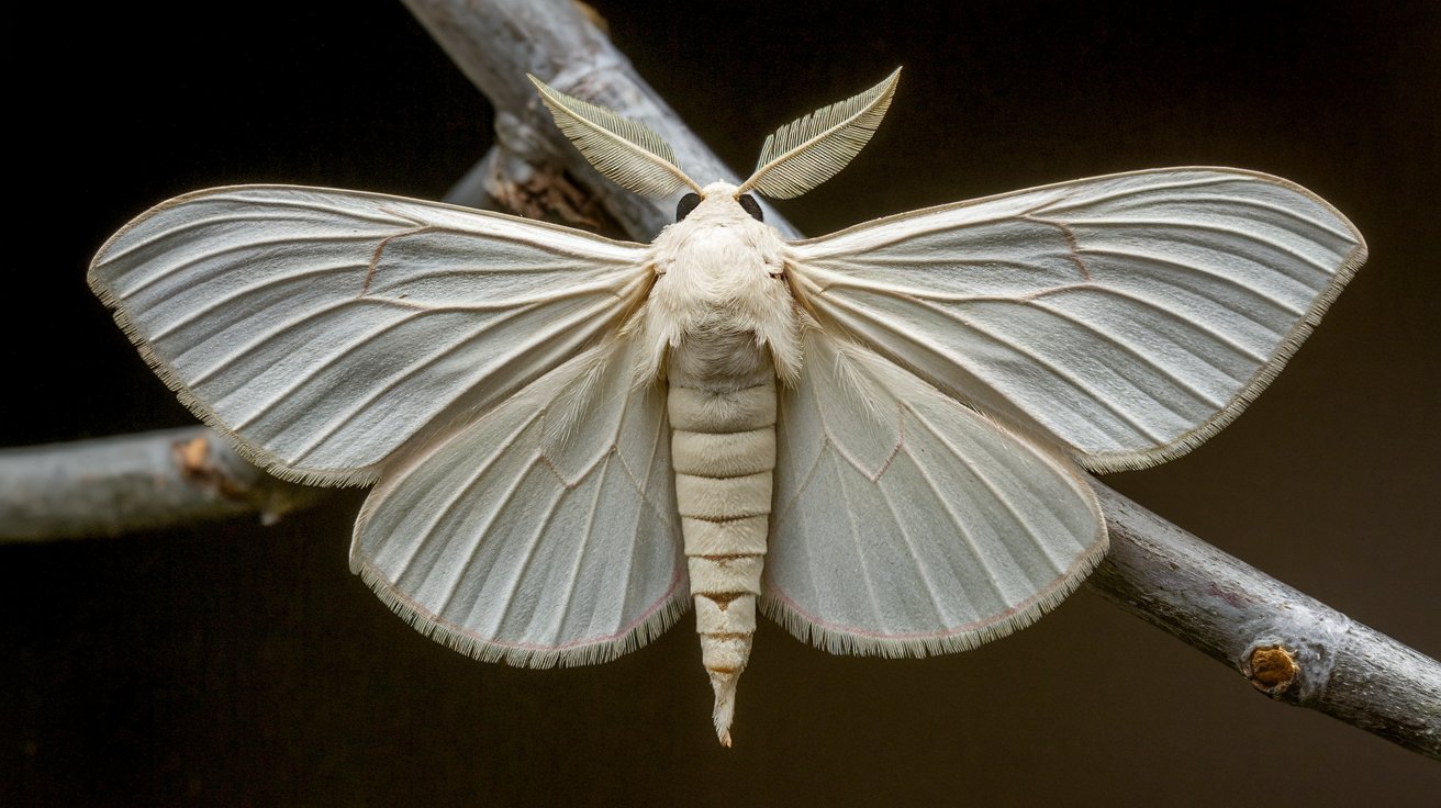 Symbolic Meaning of a White Moth 🦋