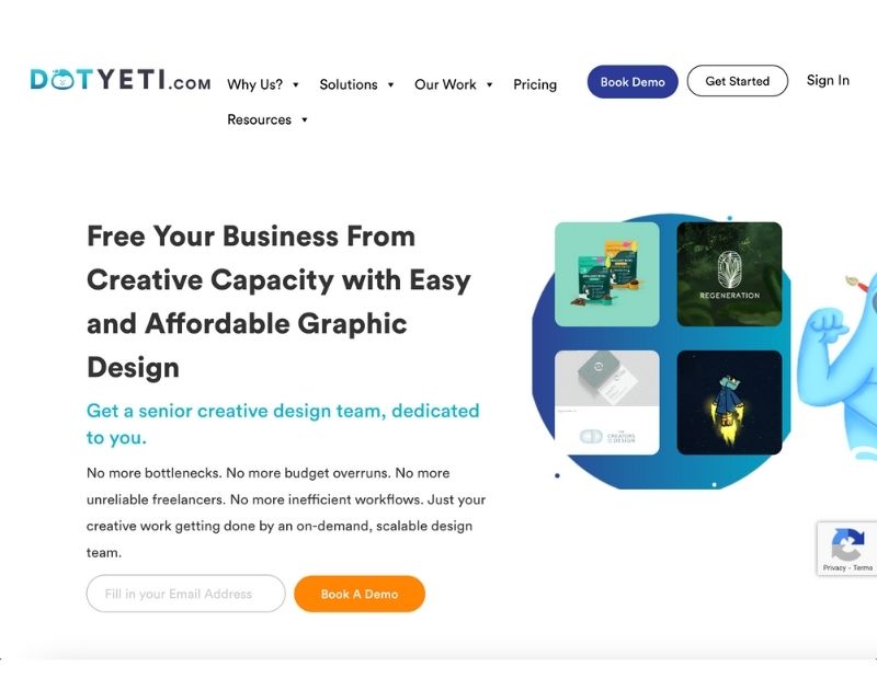 Graphic Design Services for Startups DotYeti
