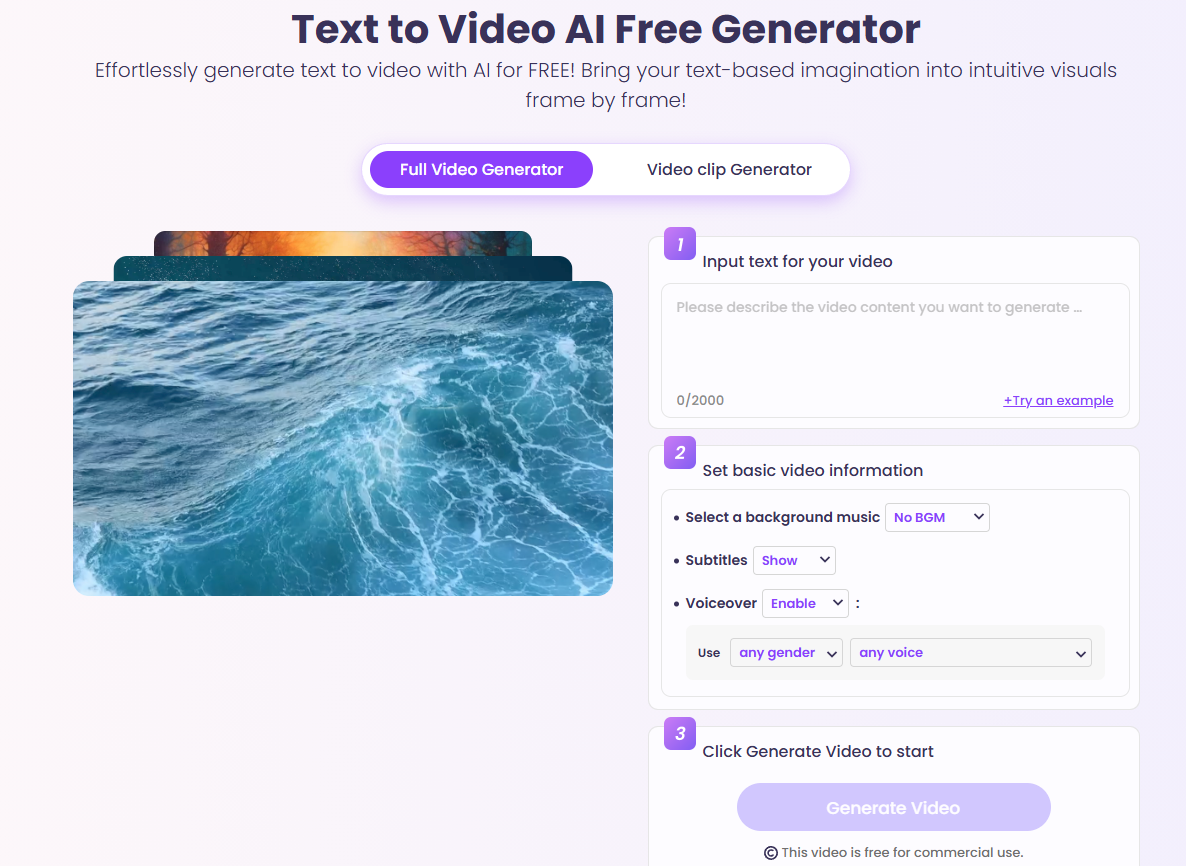 Vidnoz AI Free Text to Video