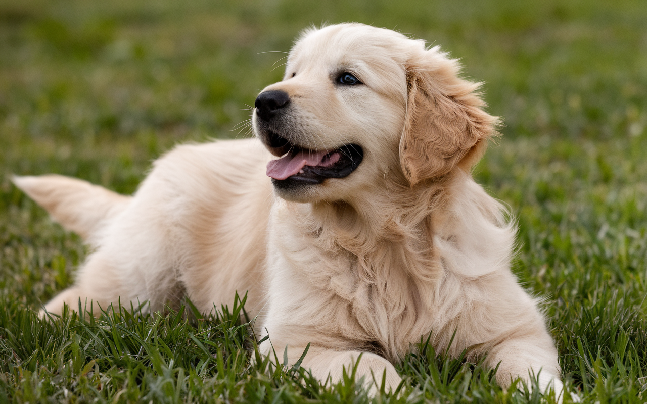 Baby= Golden Retriever