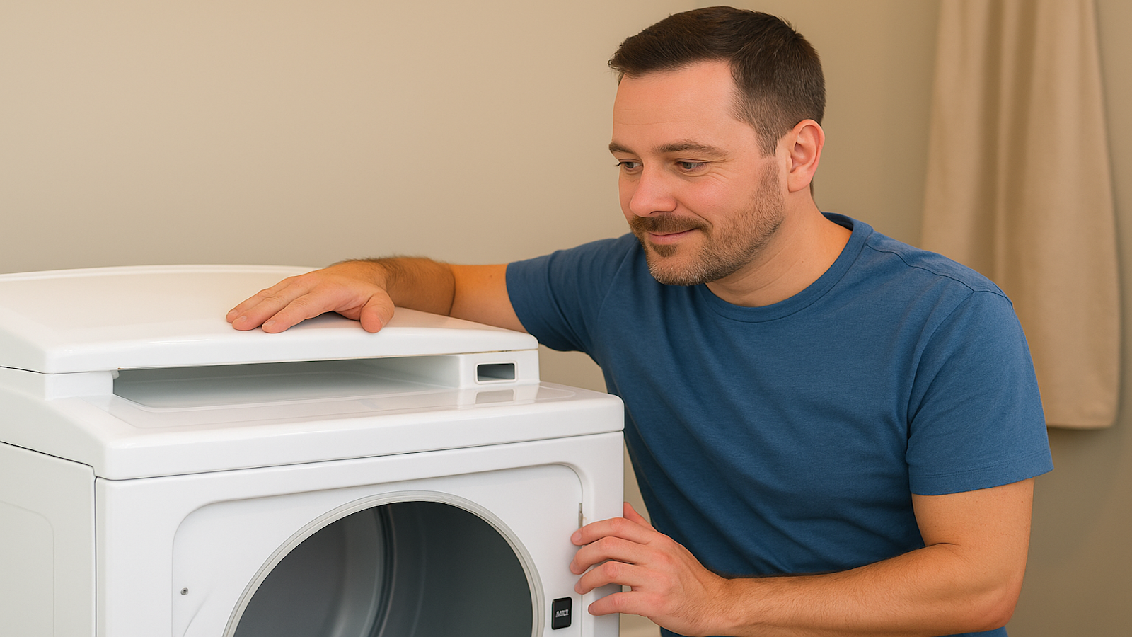 inspecting-the-dryer-after-successful-repair-source-azparts