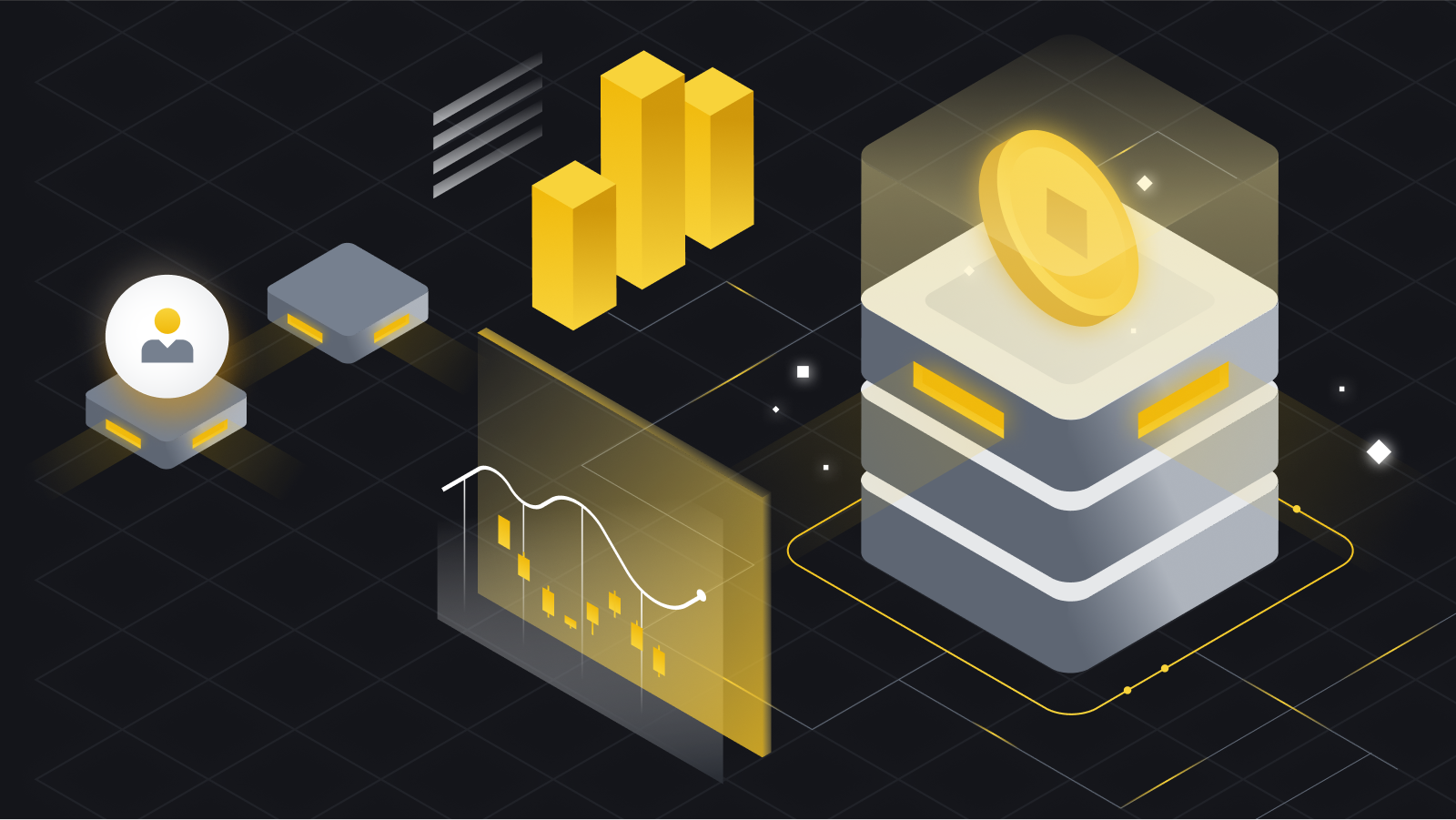 Earn passive income by staking crypto assets on top platforms like Binance, Coinbase, and Kraken, similar to a savings account.