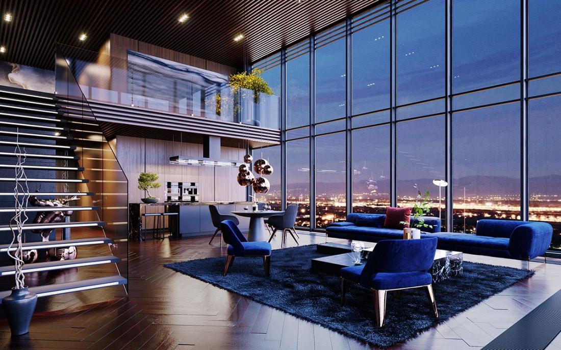 Penthouse là một loại loại hình căn hộ cao cấp được giới thượng lưu săn đón