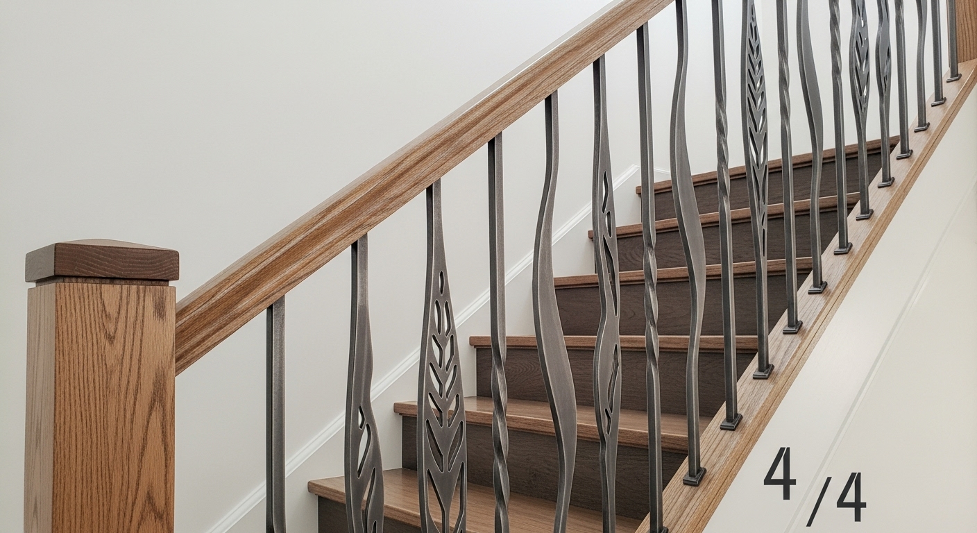 Metal Spindles with Unique Patterns