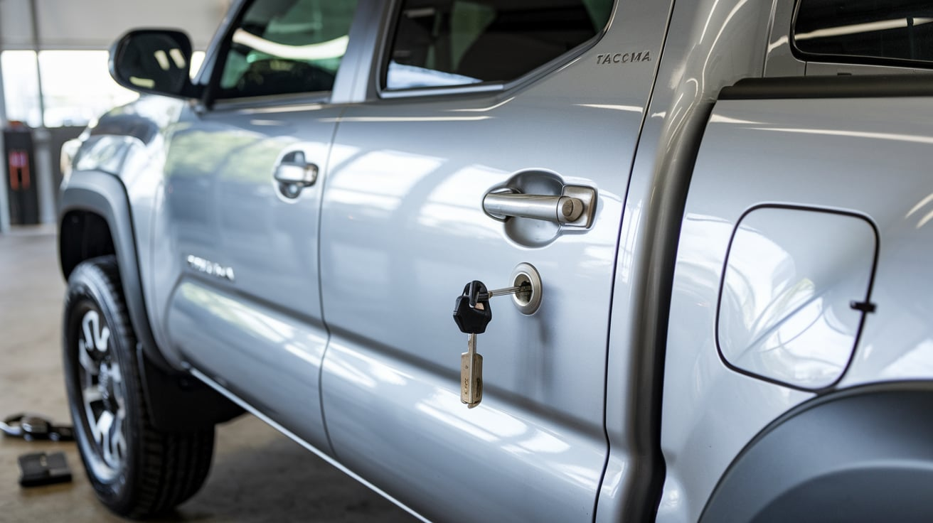 locks aren't working 2105 toyota tacoma