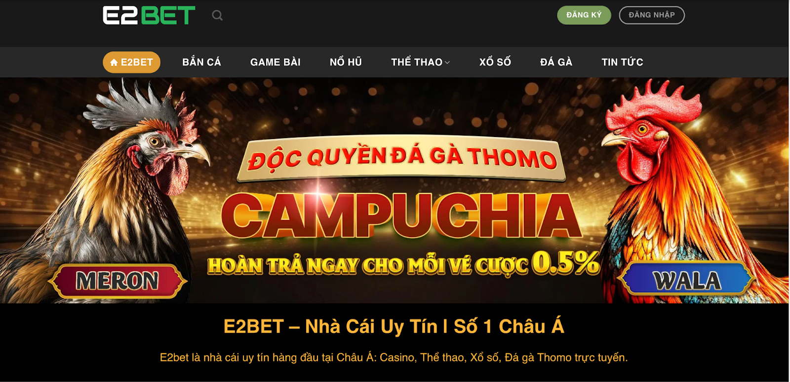 So sánh E2Bet và các nhà cái khác: Đâu là lựa chọn tốt nhất?