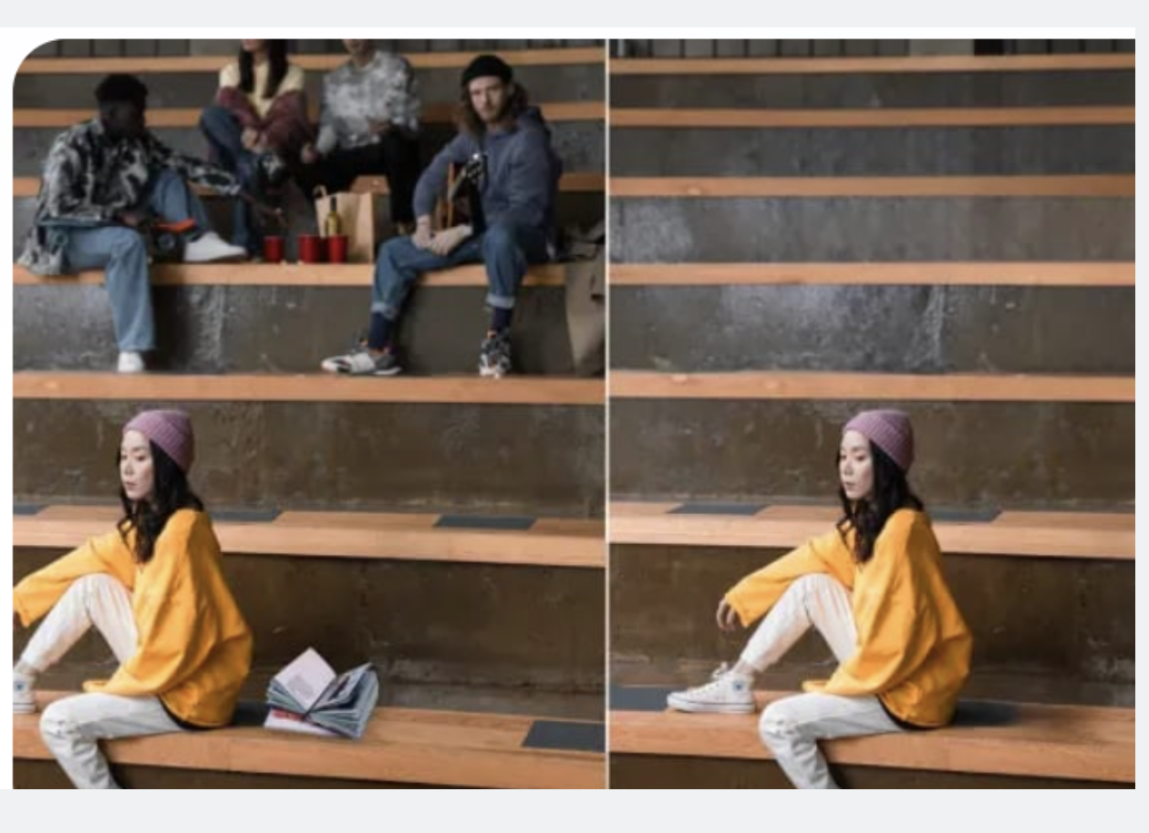 Fotor AI Object remover 