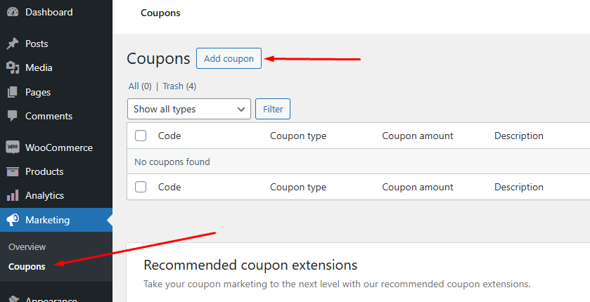 create coupon