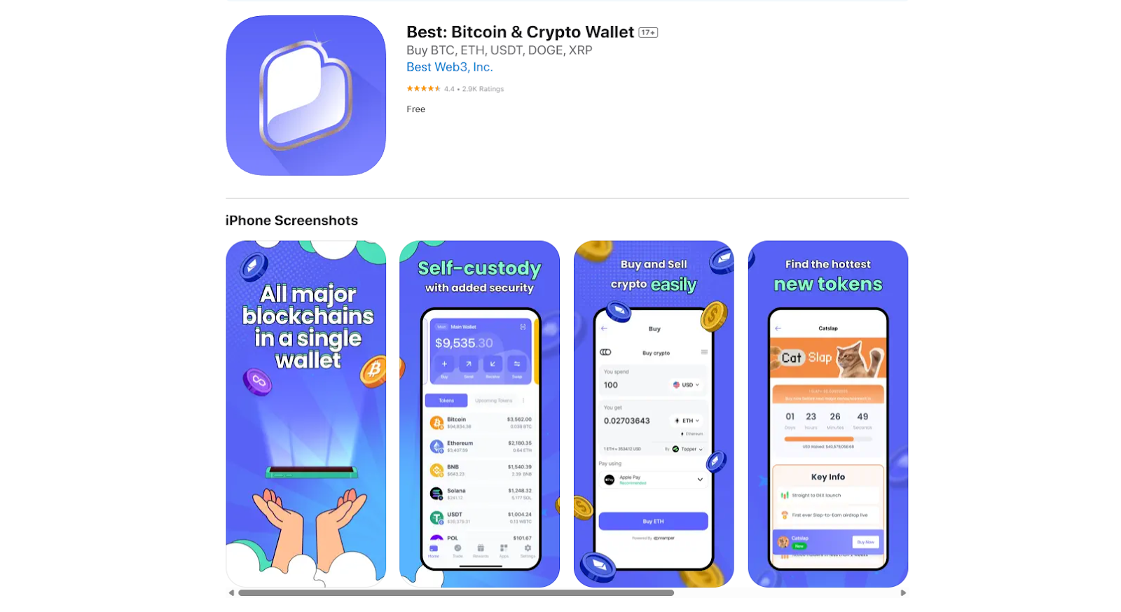 BEP20 wallet app
