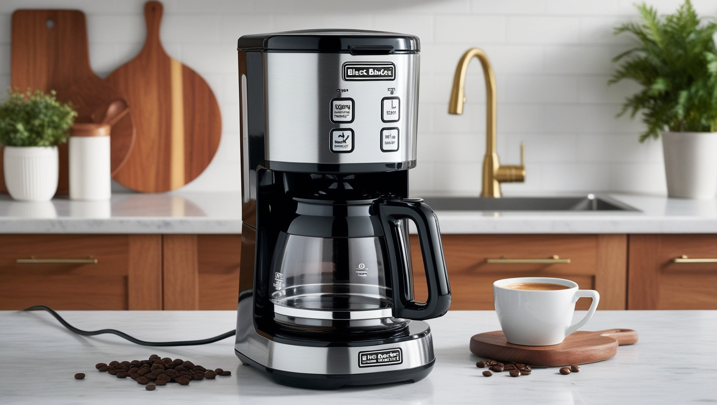  Black Decker 12 Cup Coffee Maker CM0916W Specs