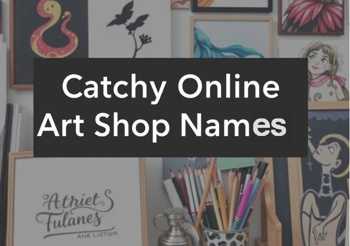 Catchy Online Art Shop Names: 50+ Ideas to Inspire You