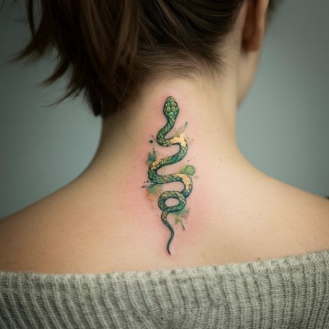 Serpent Rope Tattoo