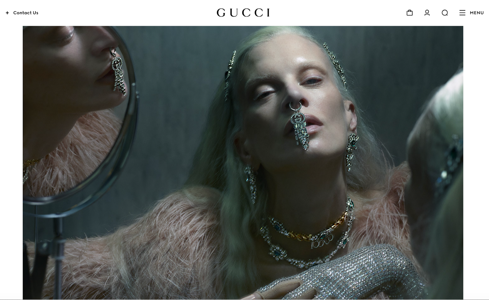 Visual storytelling in Gucci's "Gucci Aria" campaign