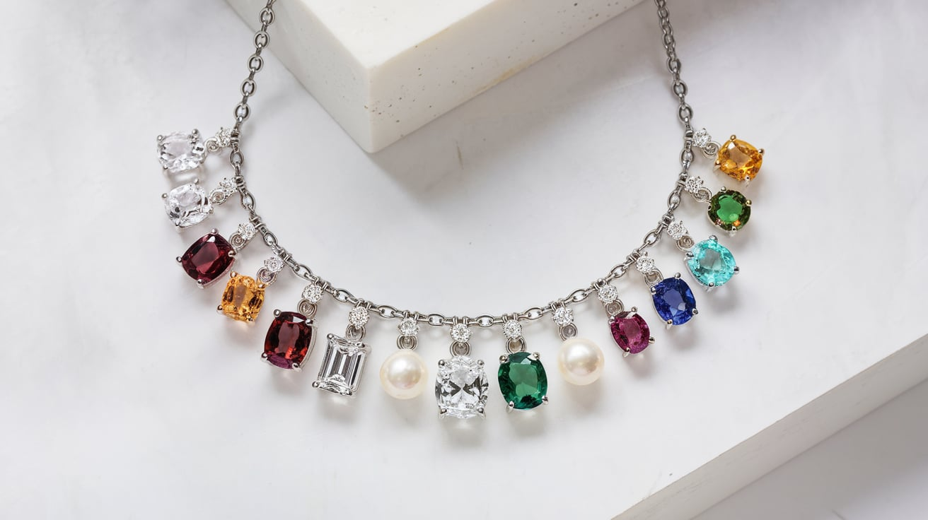 Lark Studio Jewelry Birthstone Necklaces Evergreen CO