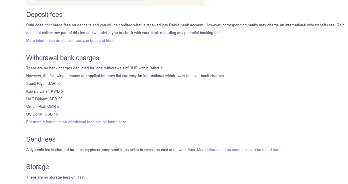 trading fees