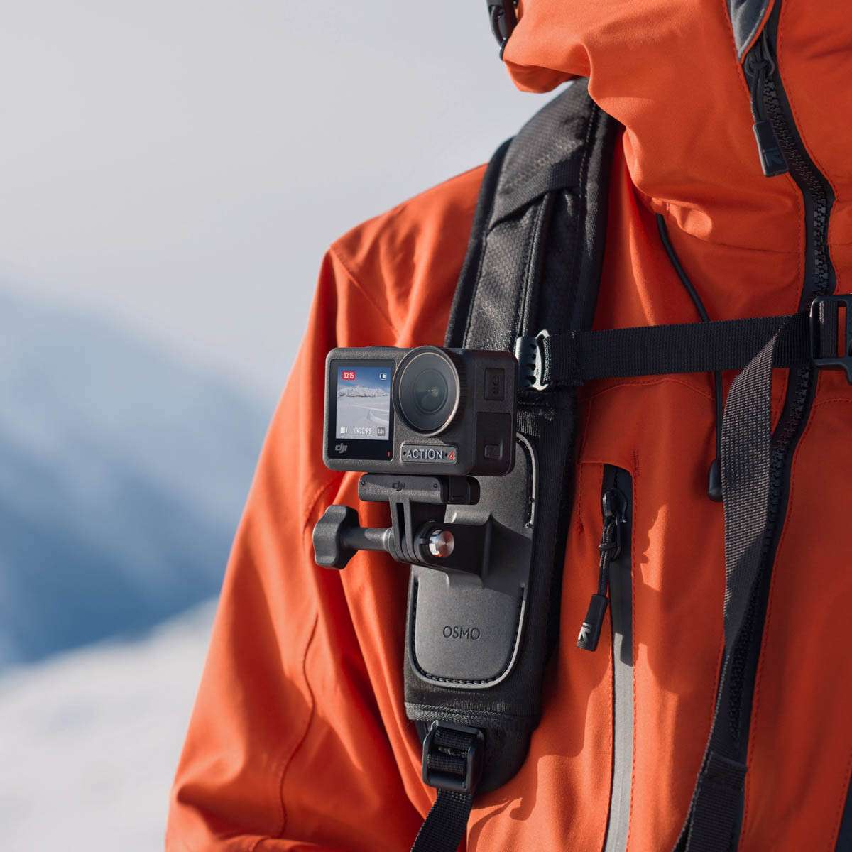 Kẹp máy ảnh gắn balo DJI Osmo Backpack Strap Mount PKAC2031(PKT60940) |  mainguyenrider.com