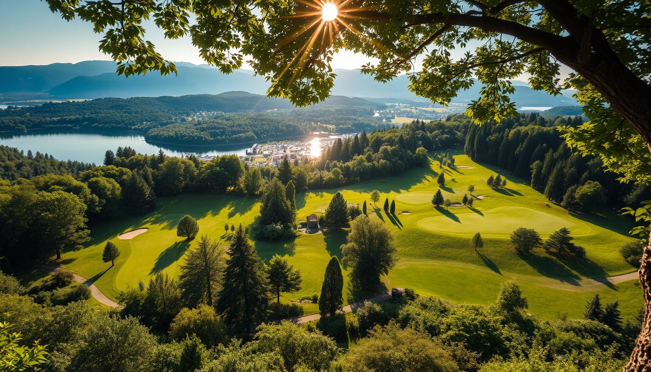 Golf and nature preserves in Lake Geneva