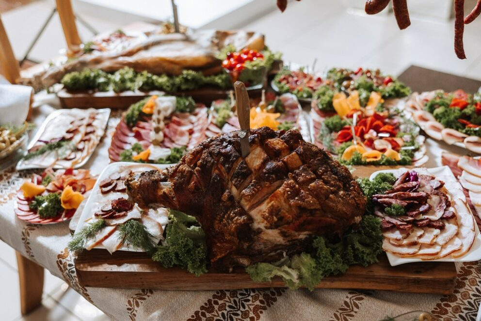 christmas lunch buffet ideas