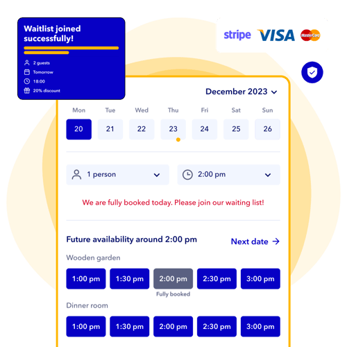 Tablein dashboard