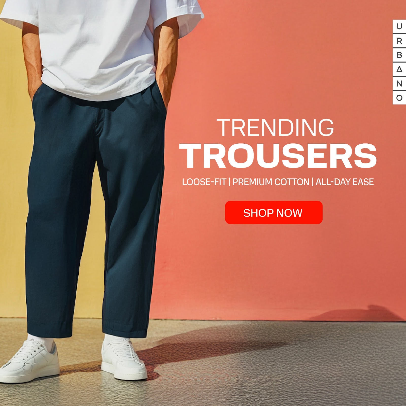 Trousers for Men Online in India