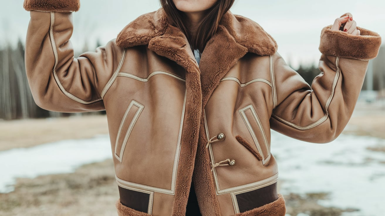 Next Wigens Albert Faux Fur Aviator​  