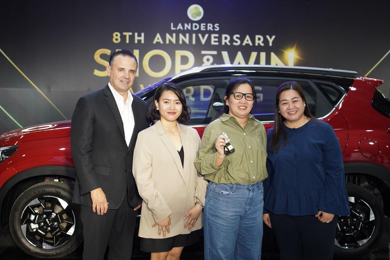 Landers Superstore Turns Over Keys to Porsche 911 Carrera S and Kia Sonet to the Winners of the Shop &#038; Win Raffle Promo