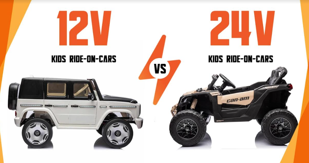 12v vs. 24v kids ride-on cars in Australia