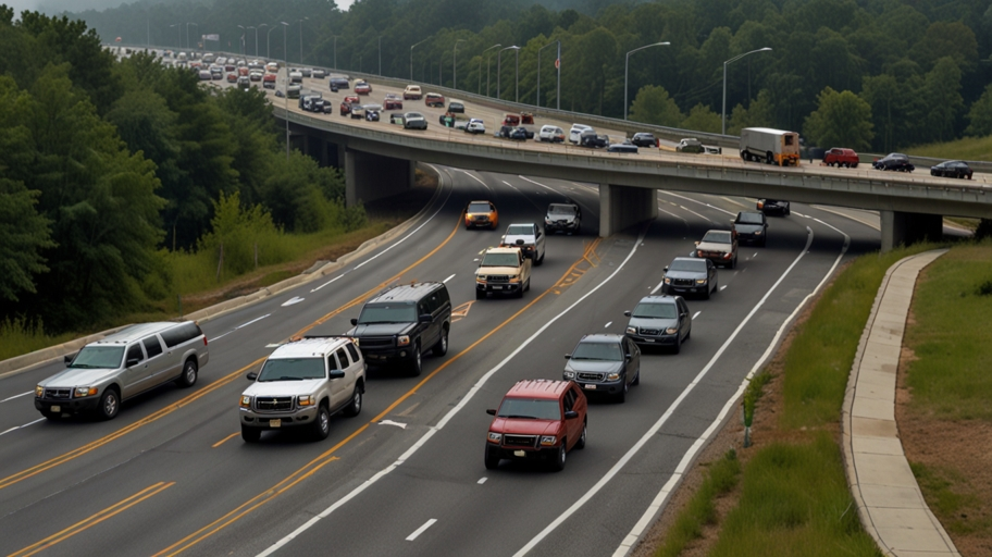 Virginia News Continuous Flow Intersection 2014 Hummer