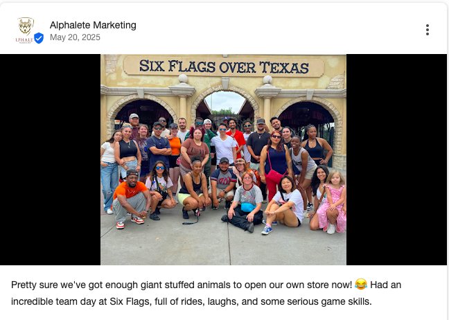Alphalete Marketing Snap