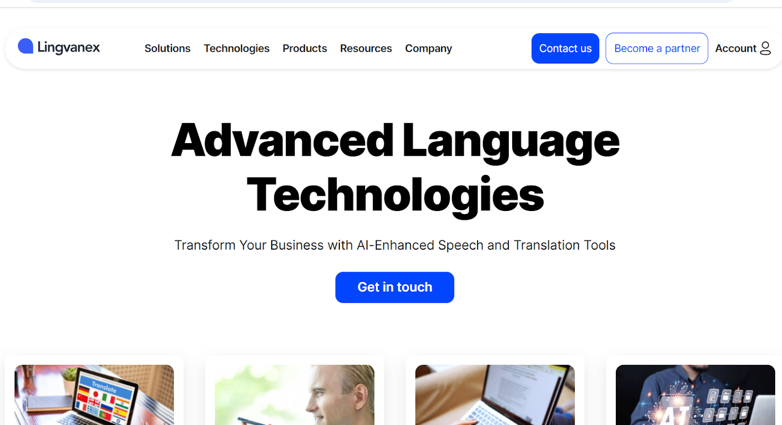 Lingvanex AI translation tool 