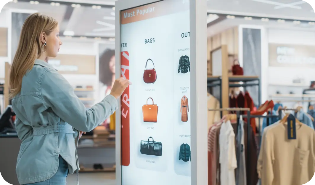 Here's how to set up your screens for interactive digital signage with Fugo.