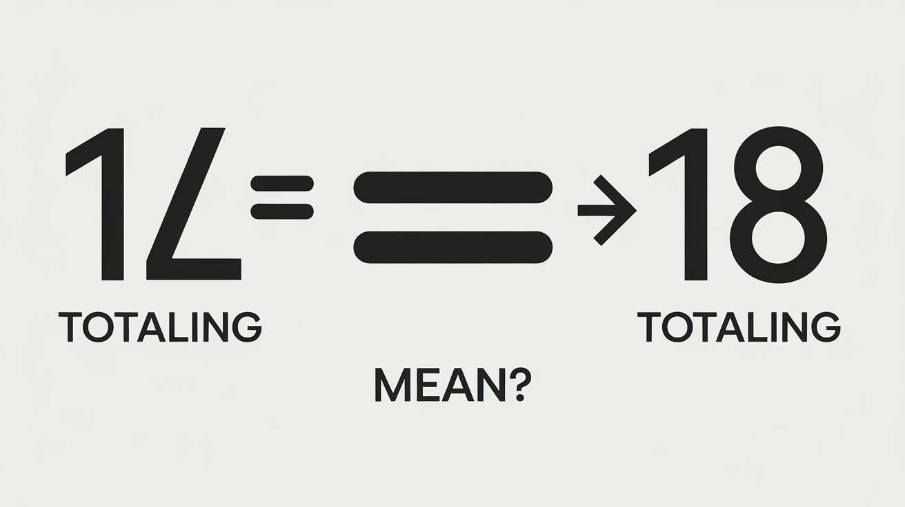 What do “Totalling” and “Totaling” Mean?