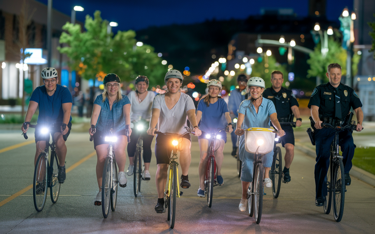 Greeley Police Moonlight Bike Ride