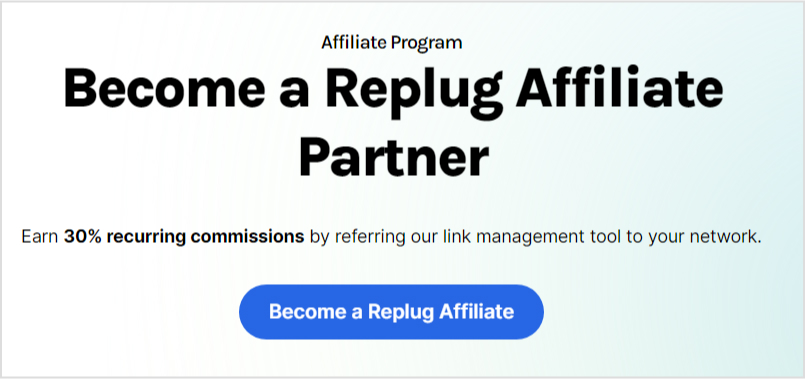 Become a Replug Affiliate 