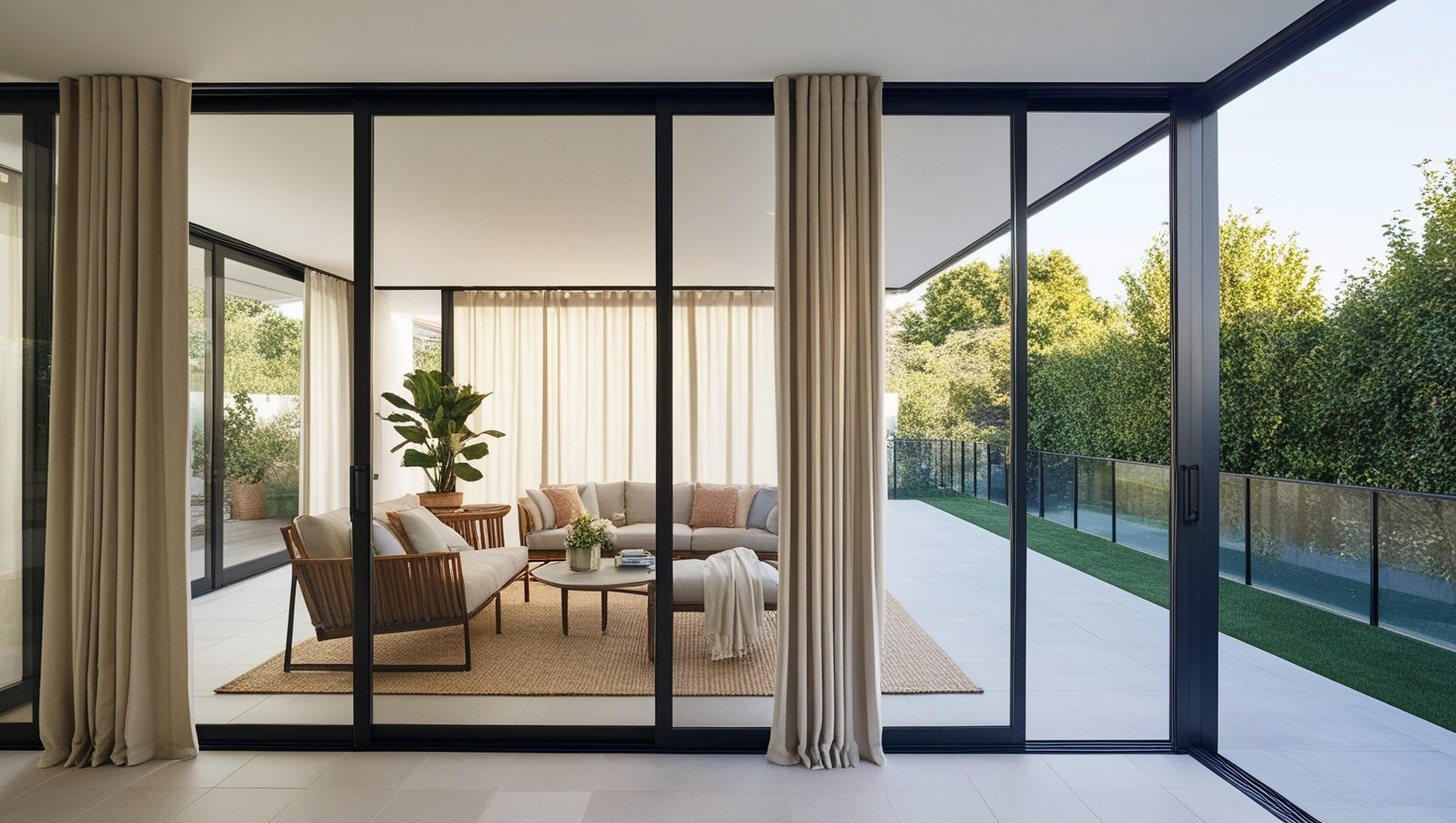 curtains for sliding glass doors​