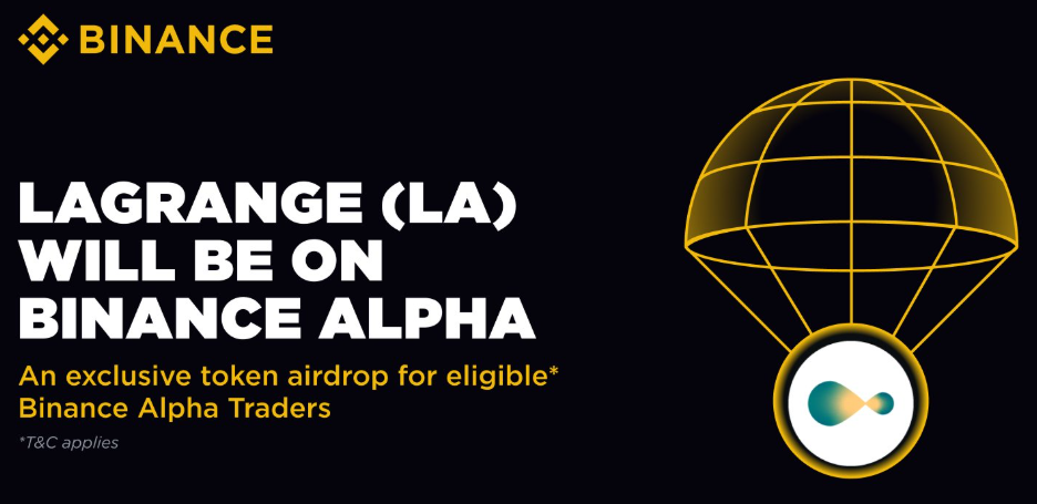 Lagrange Binance listing